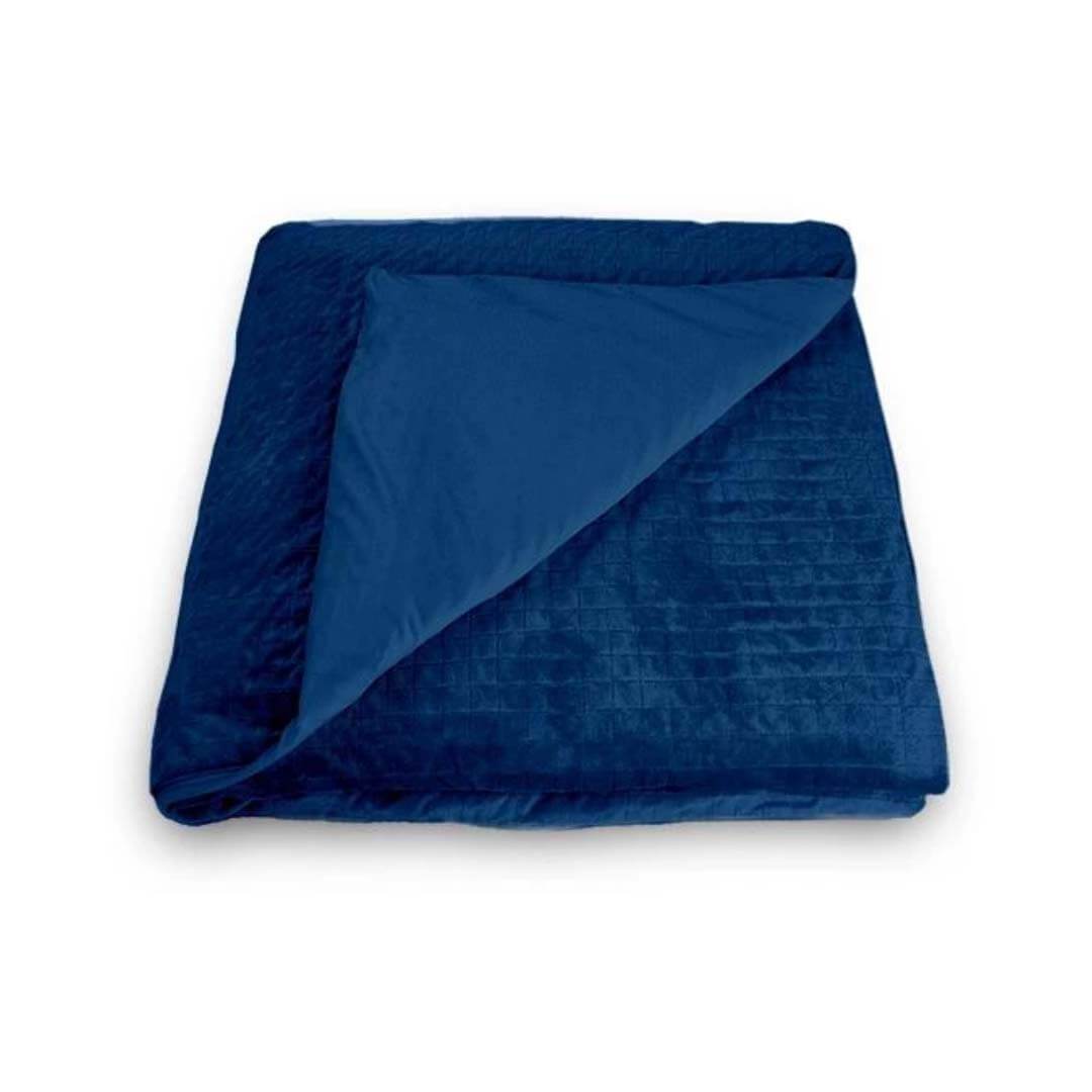 Original Therapiedecke - 4-Jahreszeiten Bezug in Blau
