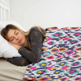 Therapiedekens Beddengoed Set Kleurrijk met Luipaardprint