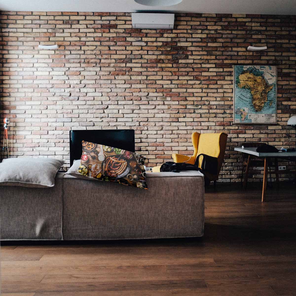 Gezondheidskussen met worstbord