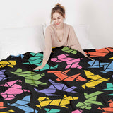 Therapiedekens Beddengoed Set Origami Hond