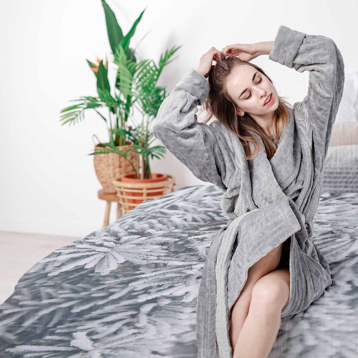 Original Therapiedecke - Baumwoll Bettwäsche Set mit Eiszapfen