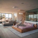 Therapiedekens beddengoed set roze met drakenfruit