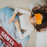 Originele therapiedeken - katoenen hoes met Santa