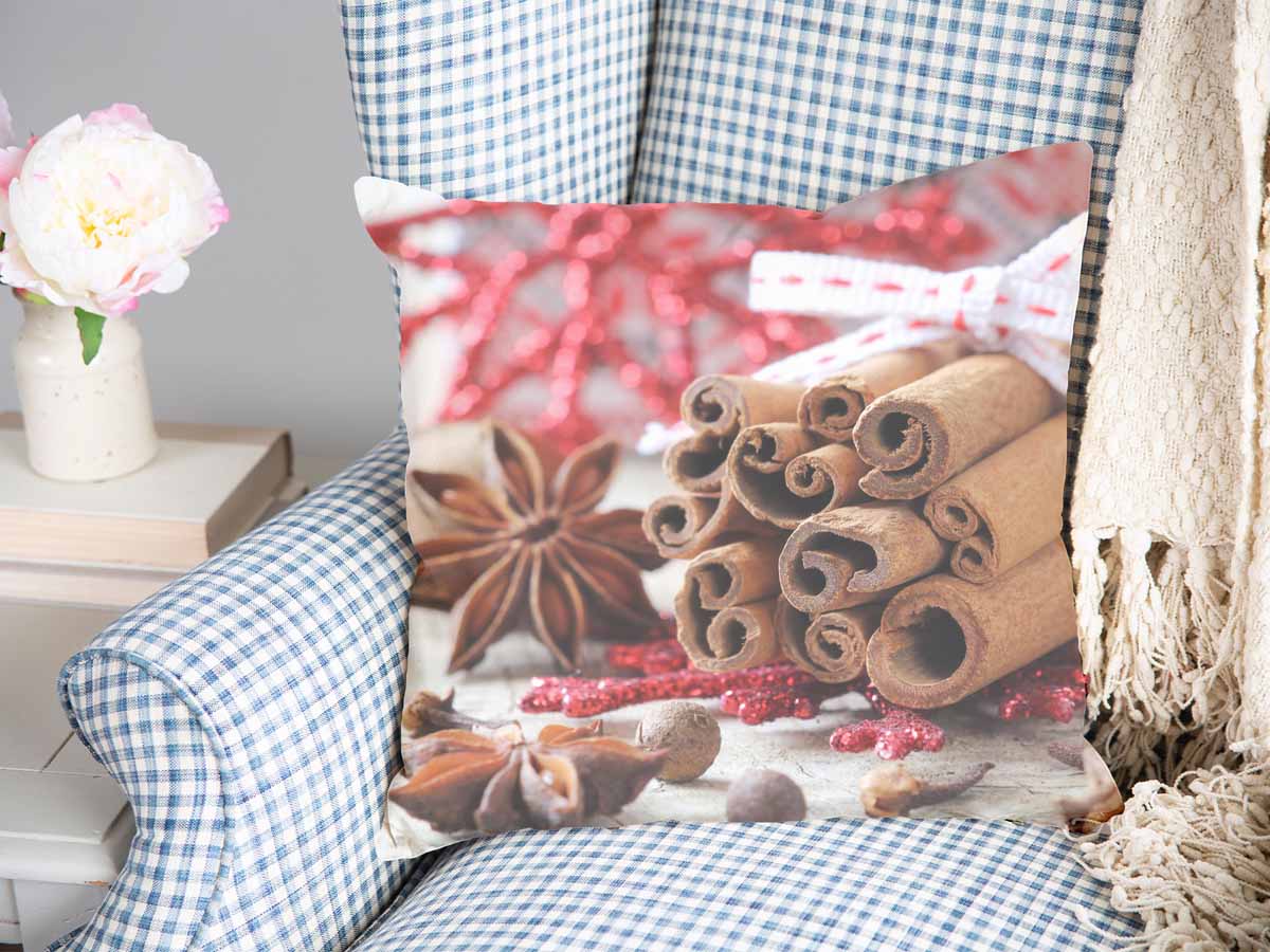 Gesundheitskissen mit Zimtstangen