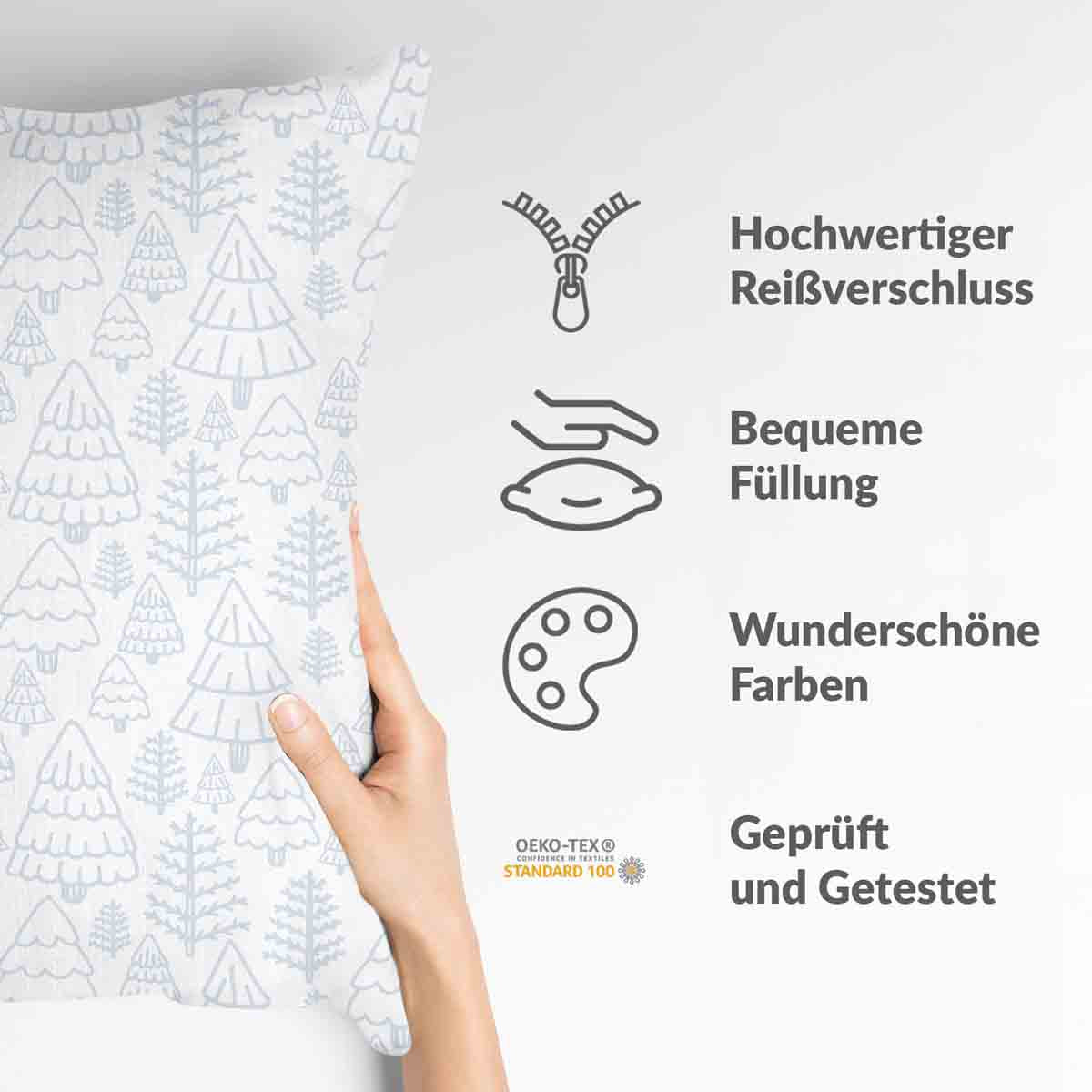 Gezondheidskussen zachte bos