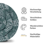 Therapiedekens beddengoedset met schepen