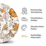 Therapiedekens Beddengoed Set Wit met Blad en Pompoen