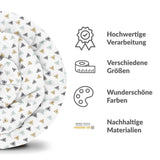 Therapiedekens beddengoedset met kleine driehoeken