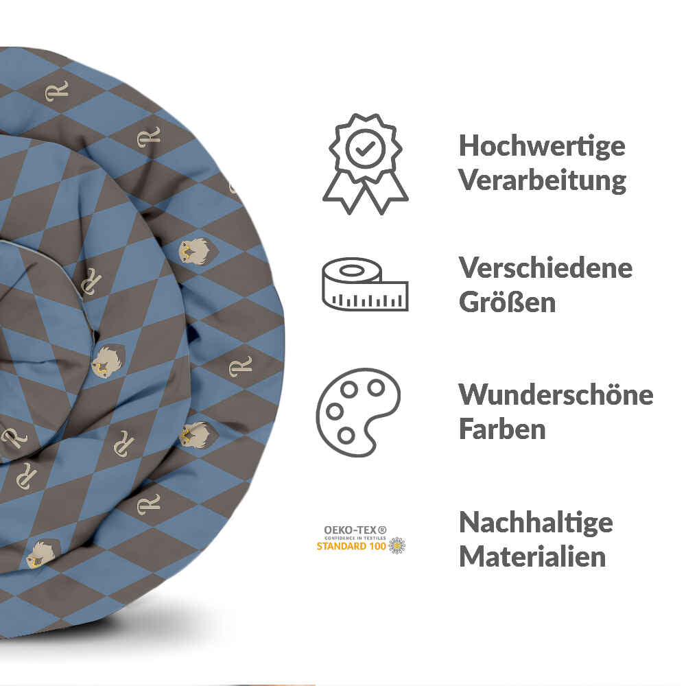 Original Therapiedecke - Baumwollbezug Schulhaus R