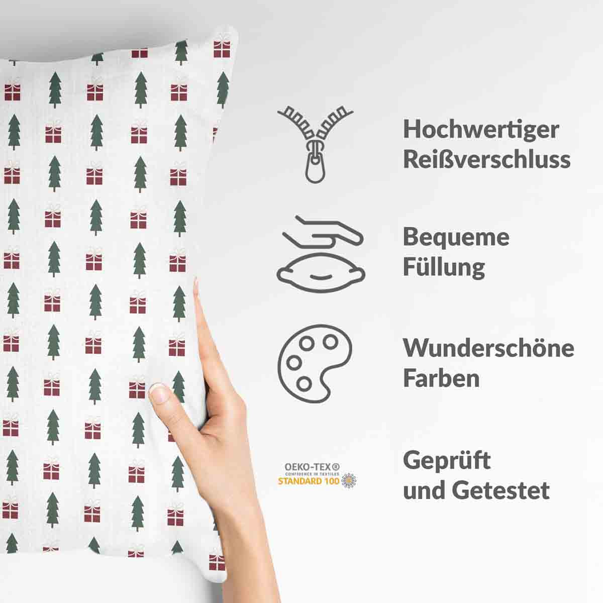 Gezondheidskussen Kerstsfeer