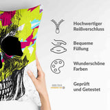 Gezondheidskussen Schedel Kleurrijk