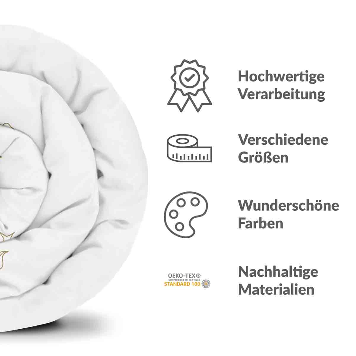 Original Therapiedecke - Baumwollbezug Sternbild Zwilling