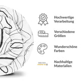 Therapiedekens beddengoedset met zwarte slangenlijnen