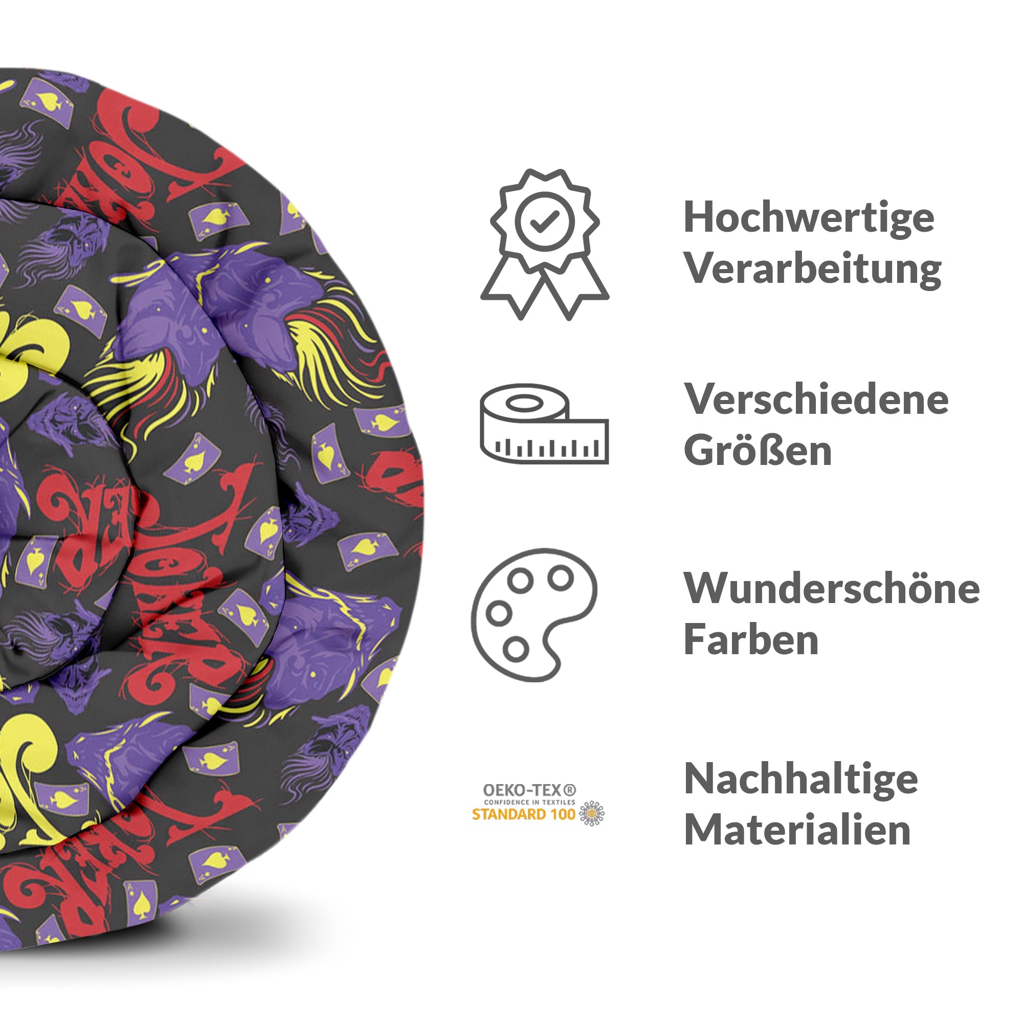 Original Therapiedecke - Baumwoll Bettwäsche Set Joker