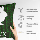 Gezondheidskussen Matrix Code Groen