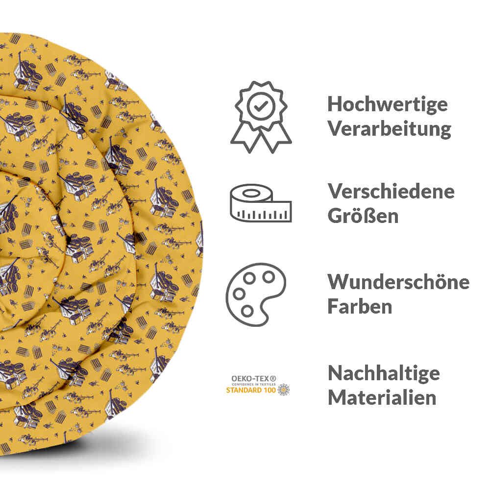 Original Therapiedecke - Baumwoll Bettwäsche Set Ernte