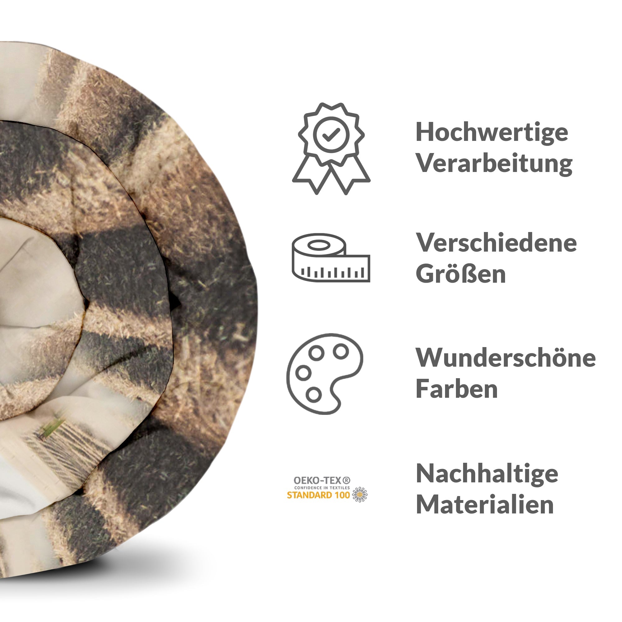 Original Therapiedecke - Baumwoll Bettwäsche Set Traktor in Aktion