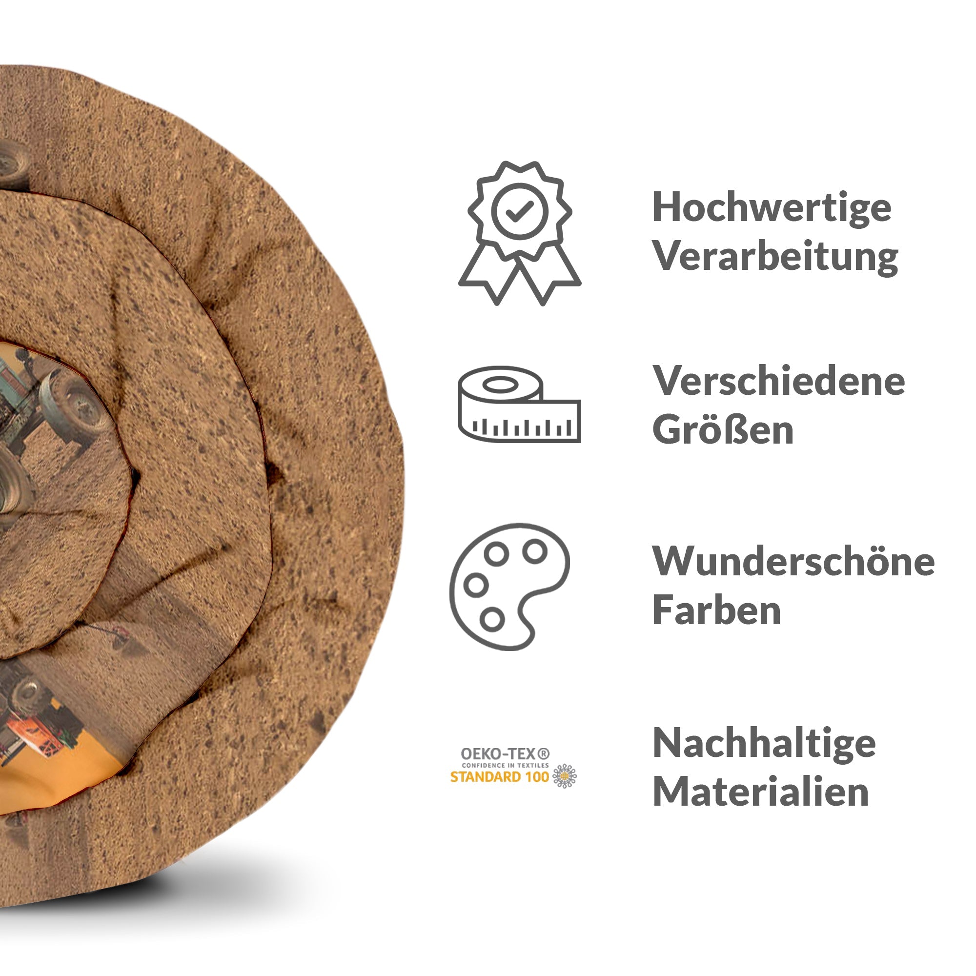 Original Therapiedecke - Baumwoll Bettwäsche Set Zwei Trecker