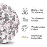 Therapiedekens beddengoed set met roze Boeddha