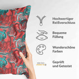 Gezondheidskussen Abstract Rood
