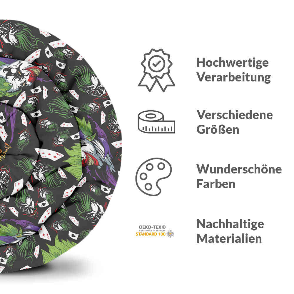 Original Therapiedecke - Baumwoll Bettwäsche Set bunter Joker