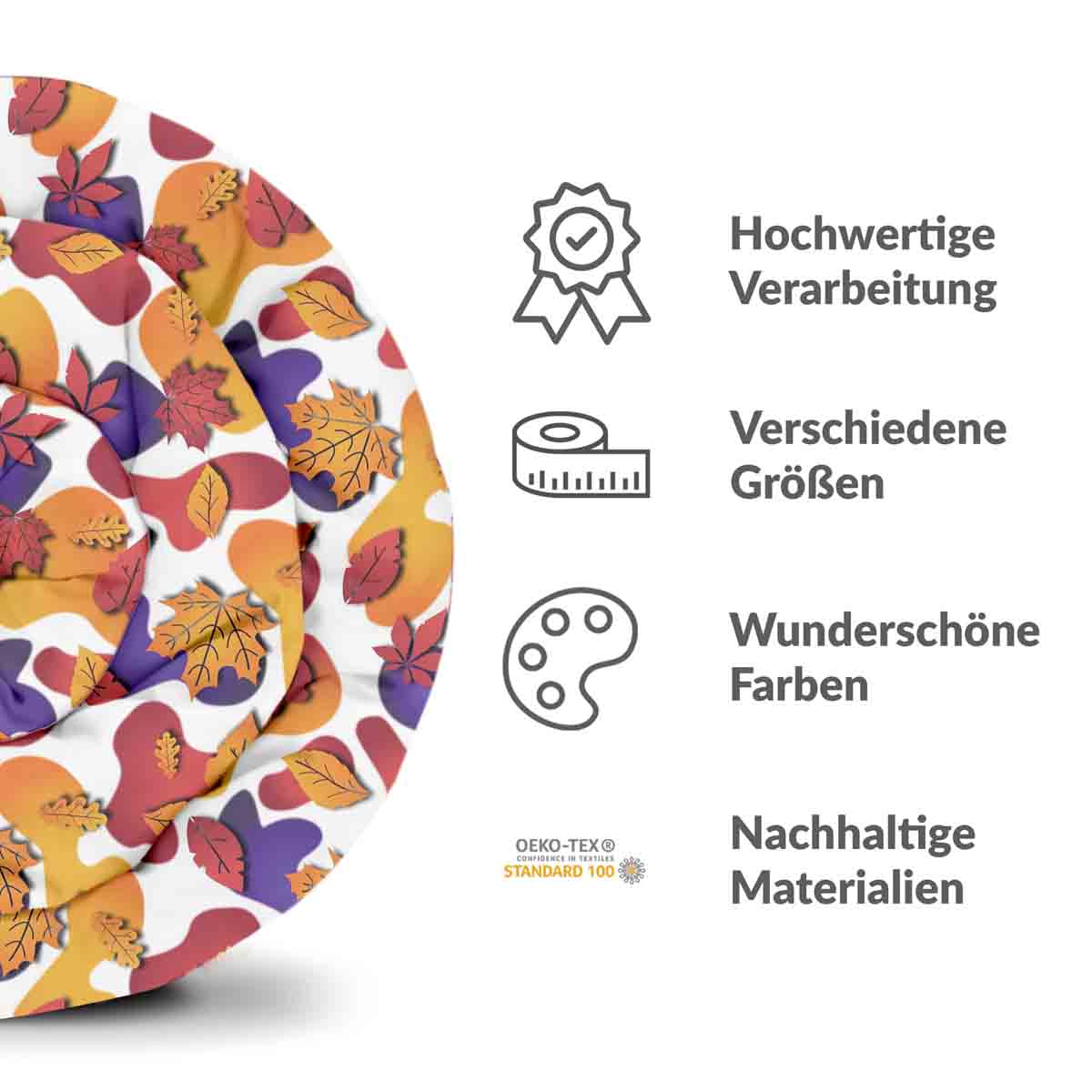 Therapiedekens beddengoed set bonte vlekken