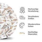 Therapiedekens beddengoed set wit met lichtbruine takken