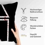 Gezondheidskussen bloedige vormen