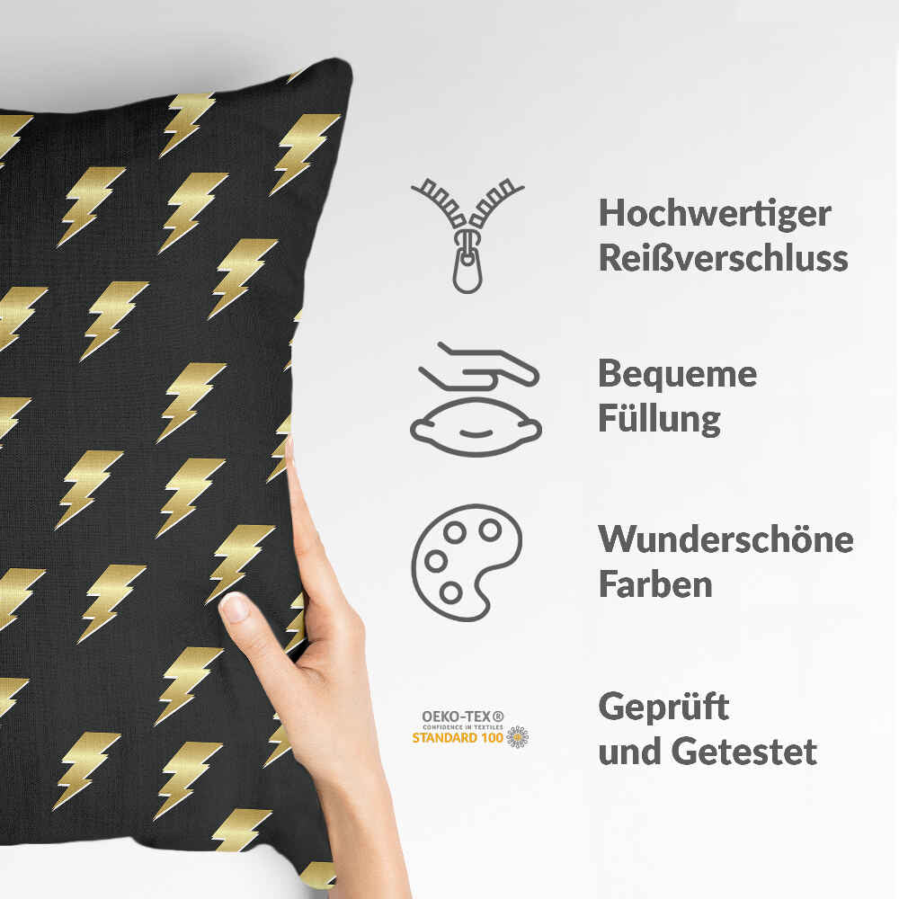 Gezondheidskussen Zwart met Harry Blitz