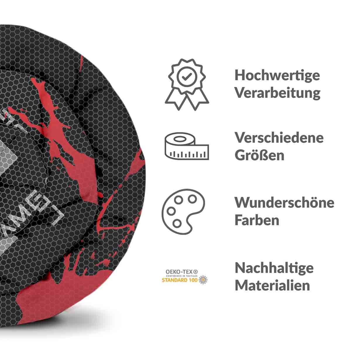 Therapiedecken Bettwäschen Set Zwart Let's Play