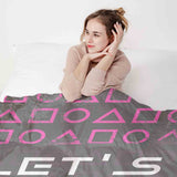 Originele therapiedeken - katoenen hoes Let's Play
