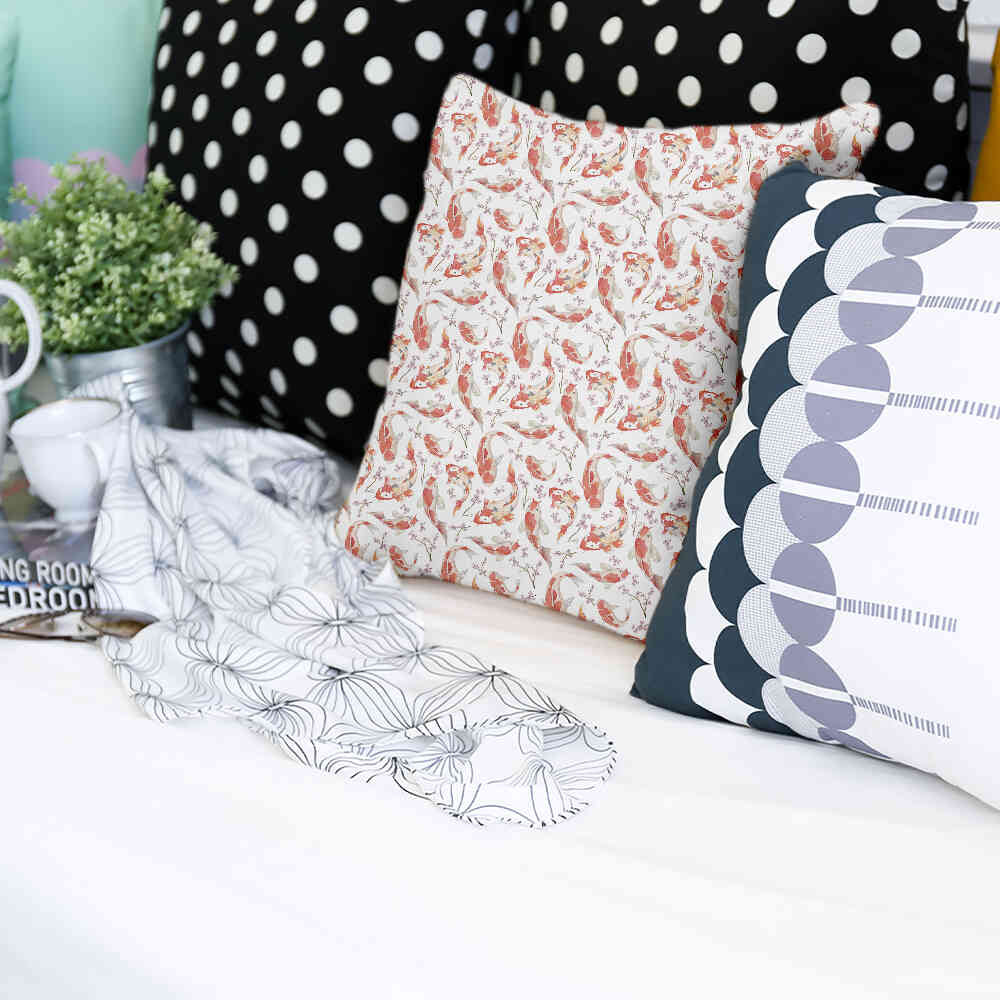 Gesundheitskissen Karpfen Orange