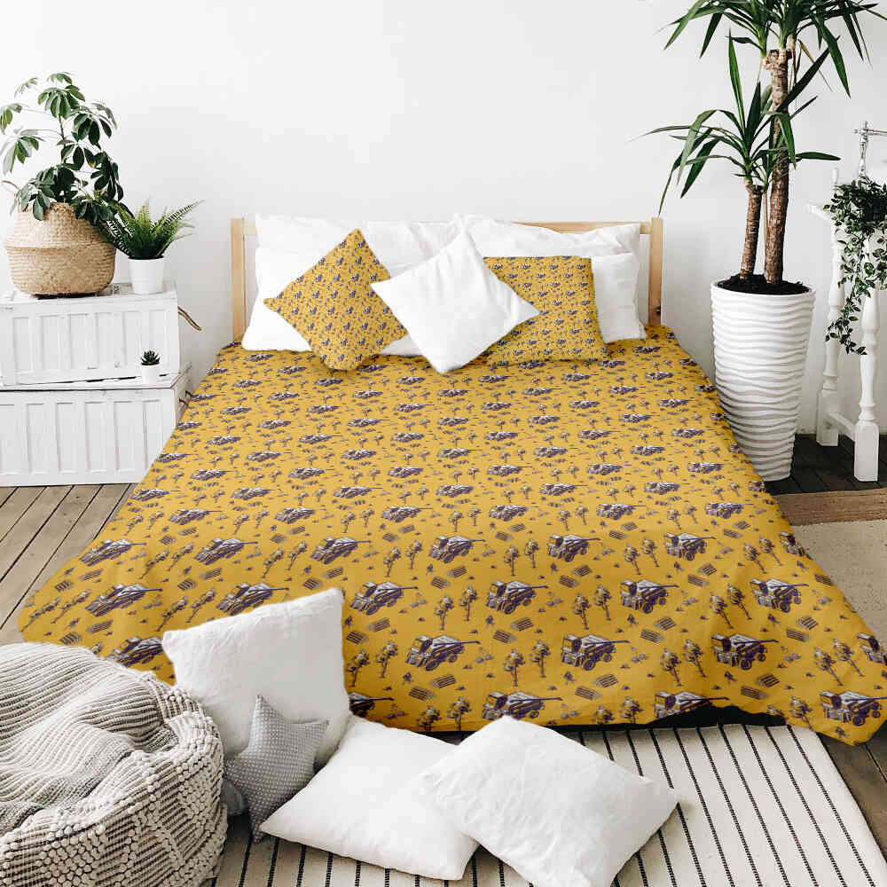 Original Therapiedecke - Baumwoll Bettwäsche Set Ernte