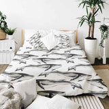 Therapiedekens Beddengoed Set zwarte Blauwe Vinvis