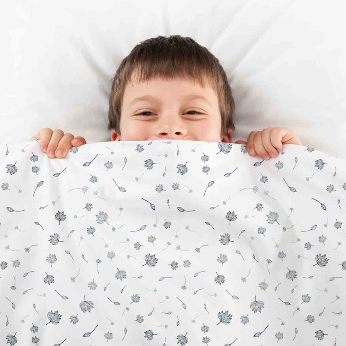 Therapiedekens beddengoed set vliegende bladeren