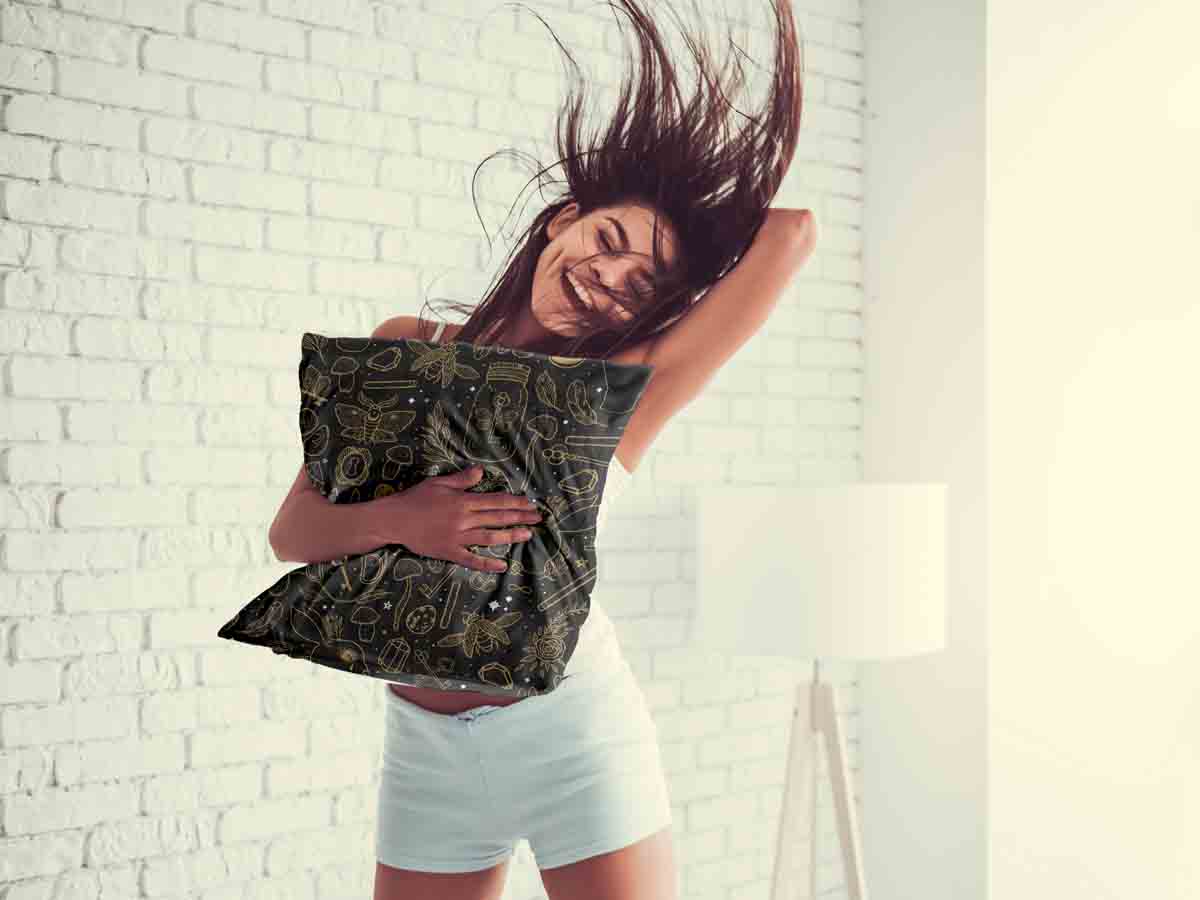 Gezondheidskussen Zwart Tover