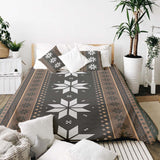 Originele therapiedeken - katoenen hoes gestreept met sterren