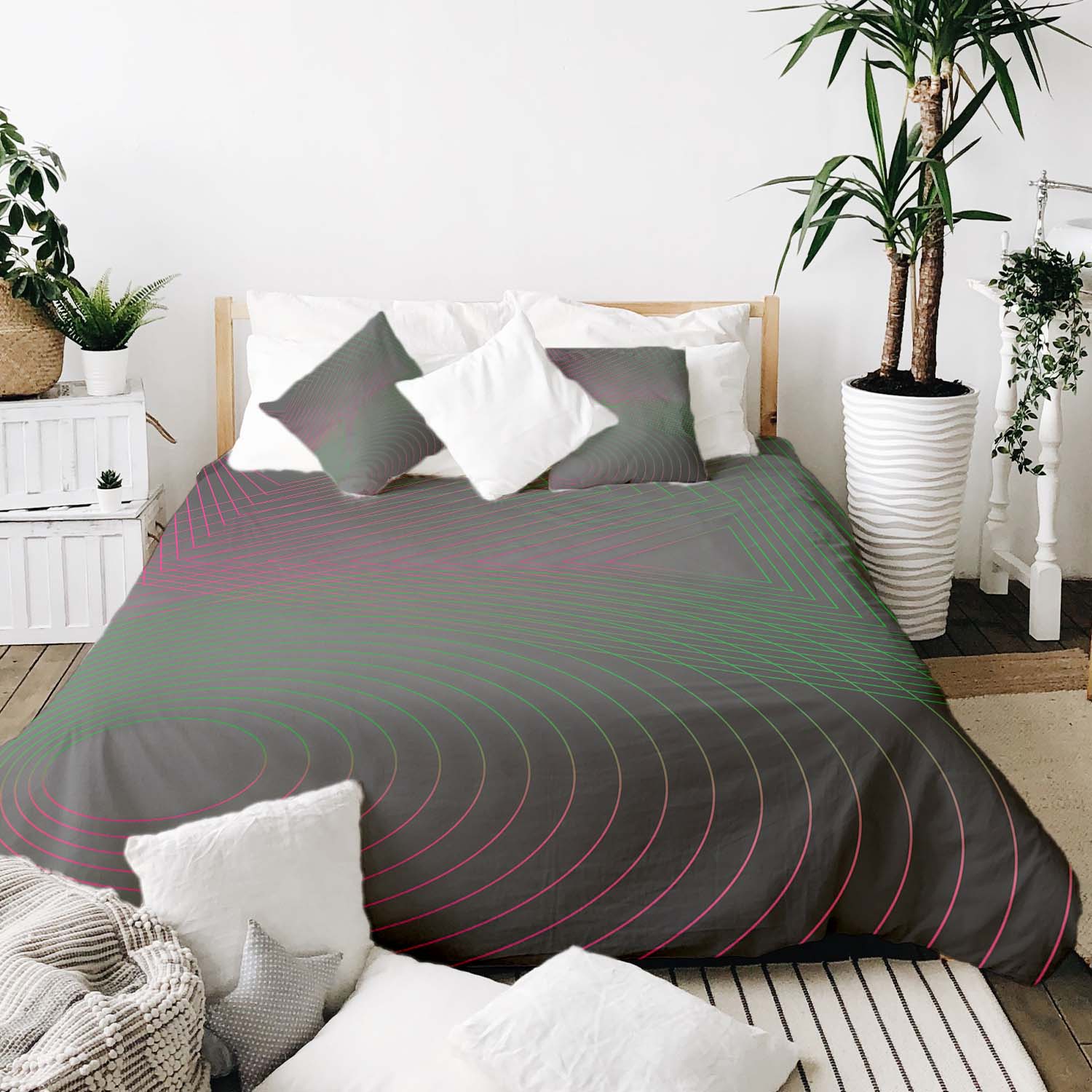 Therapiedekens Beddengoed Set Kleurovergang Vormen