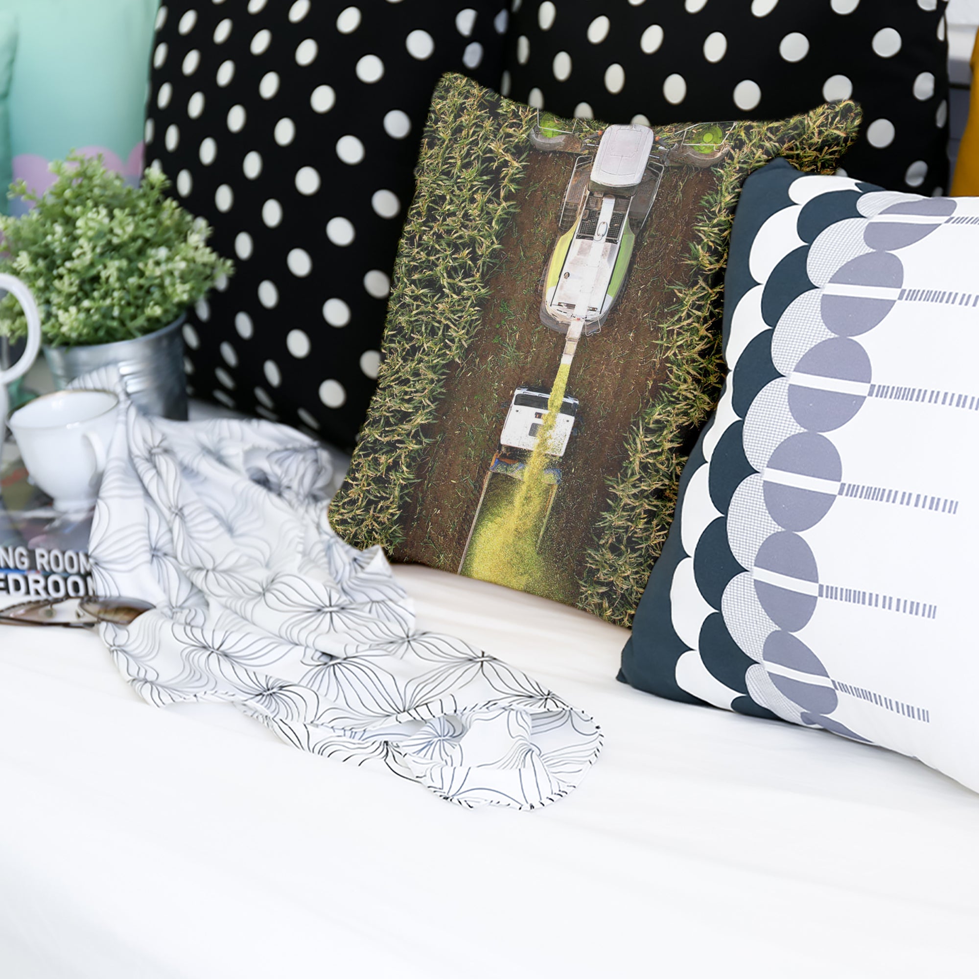 Gezondheidskussen Groen Veld