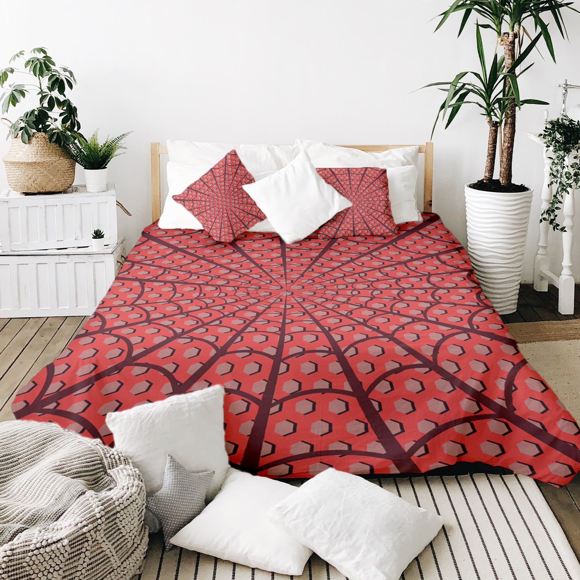 Original Therapiedecke - Baumwollbezug Spiderman