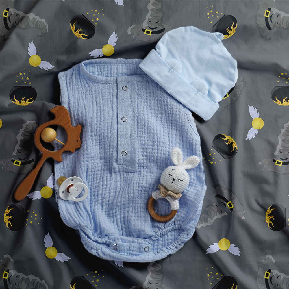 Therapiedekens Beddengoed Set Grijs Zauberhut