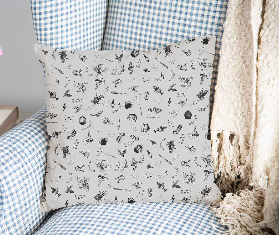 Gezondheidskussen Grijs Toverij