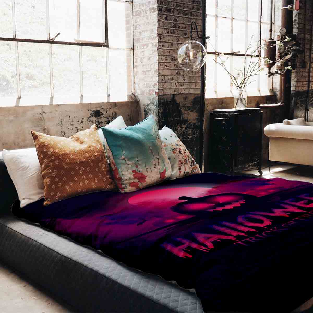 Original Therapiedecke - Baumwollbezug Trick or Treat