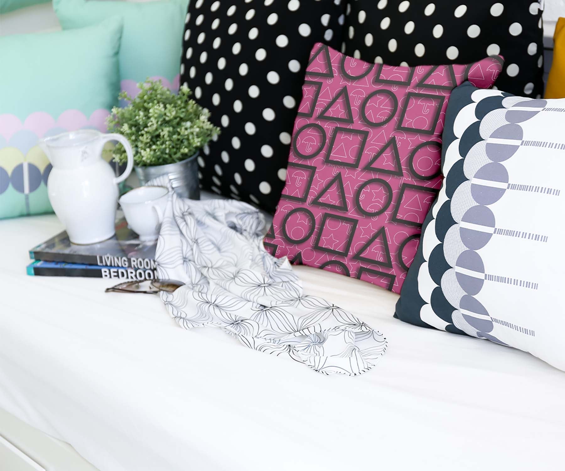 Gezondheidskussen Pink Squid