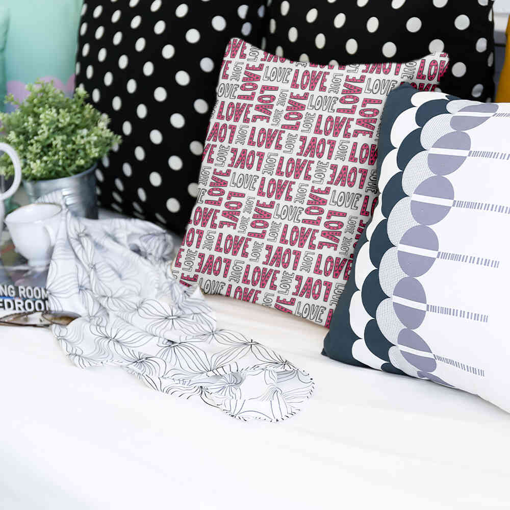 Gezondheidskussen Wit L.O.V.E