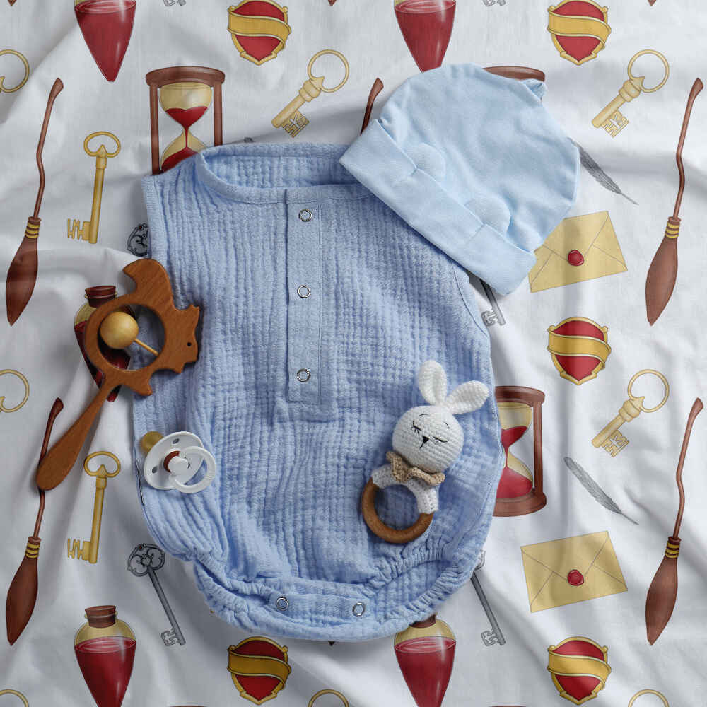 Original Therapiedecke - Baumwoll Bettwäsche Set Weiß Magic