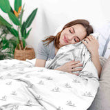 Therapiedekens Beddengoed Set Bos in Maanlicht