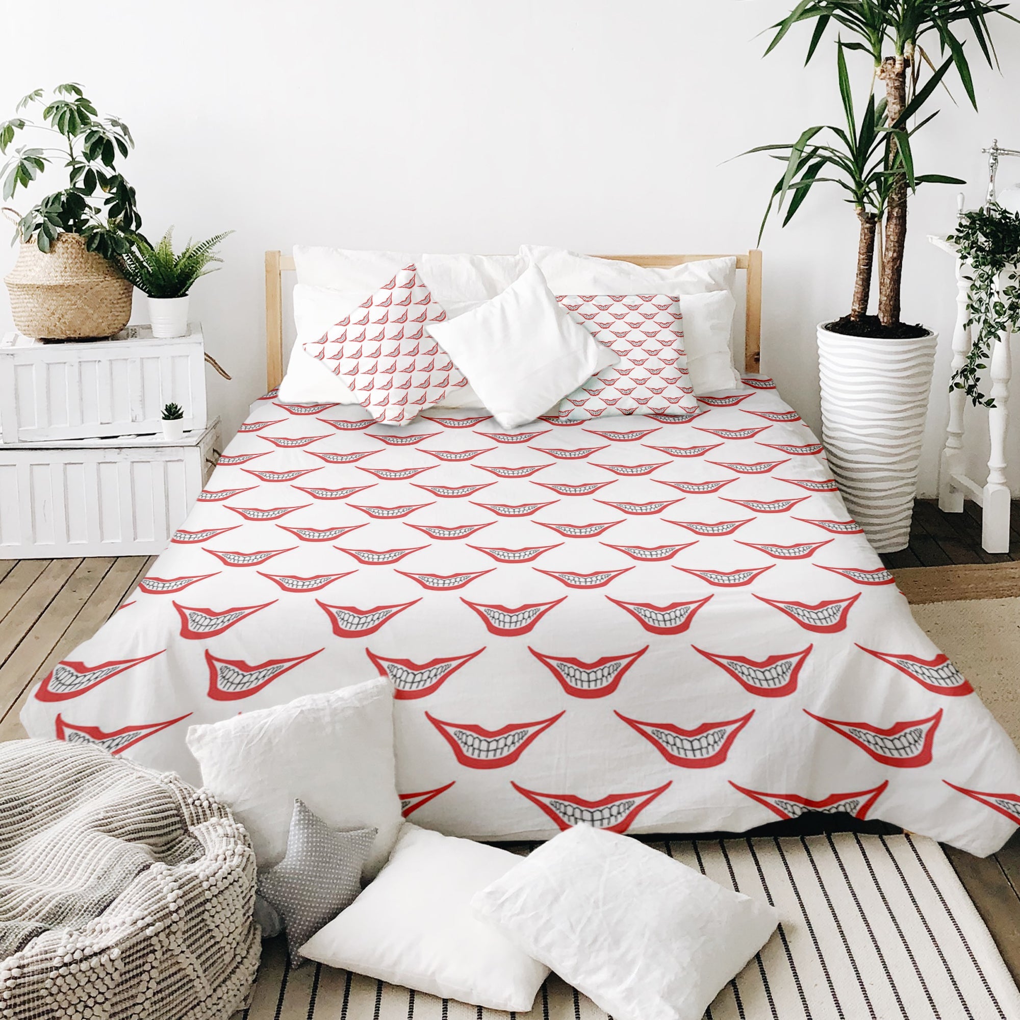 Original Therapiedecke - Baumwollbezug Weiß Joker