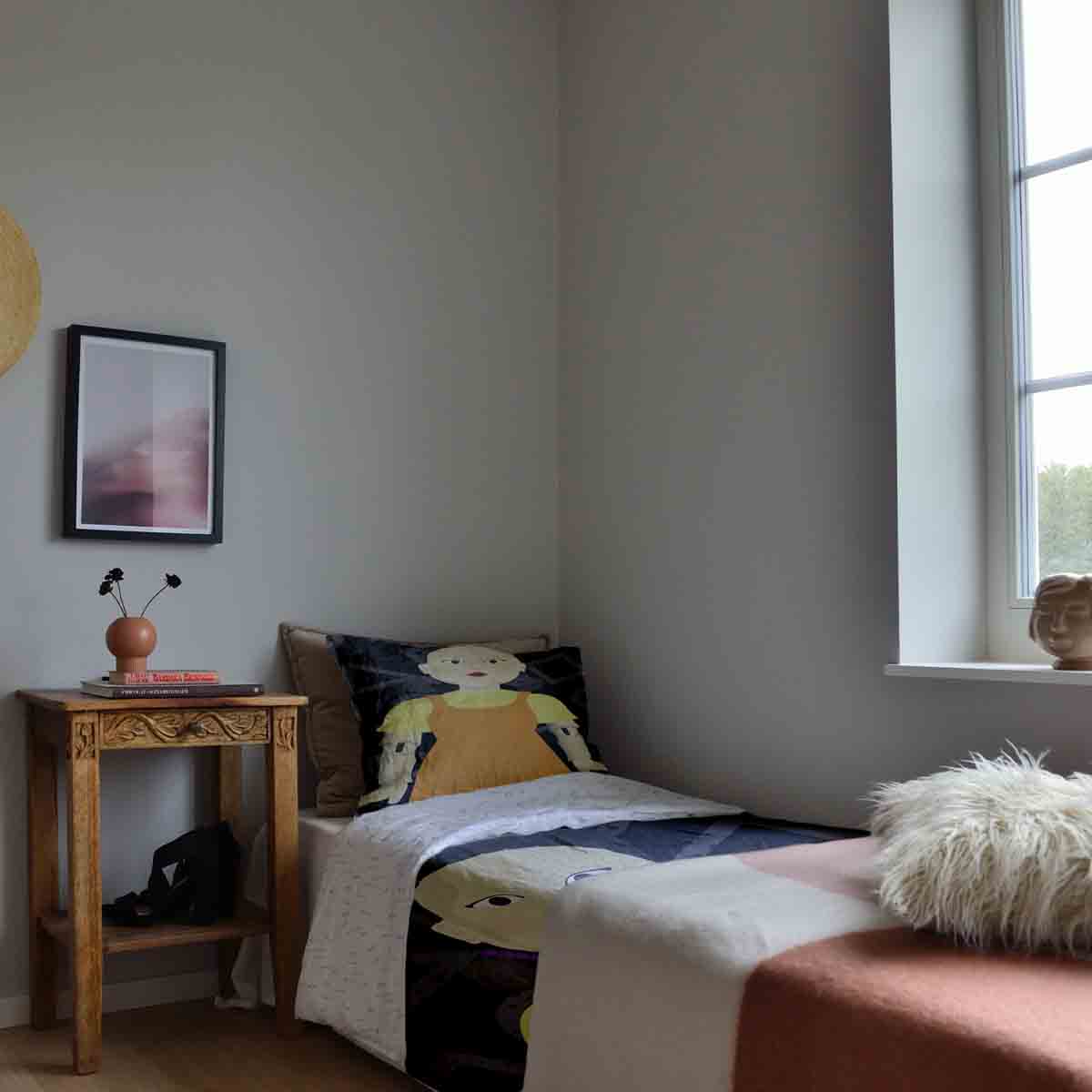 Therapiedecken beddengoed set rood licht, groen licht