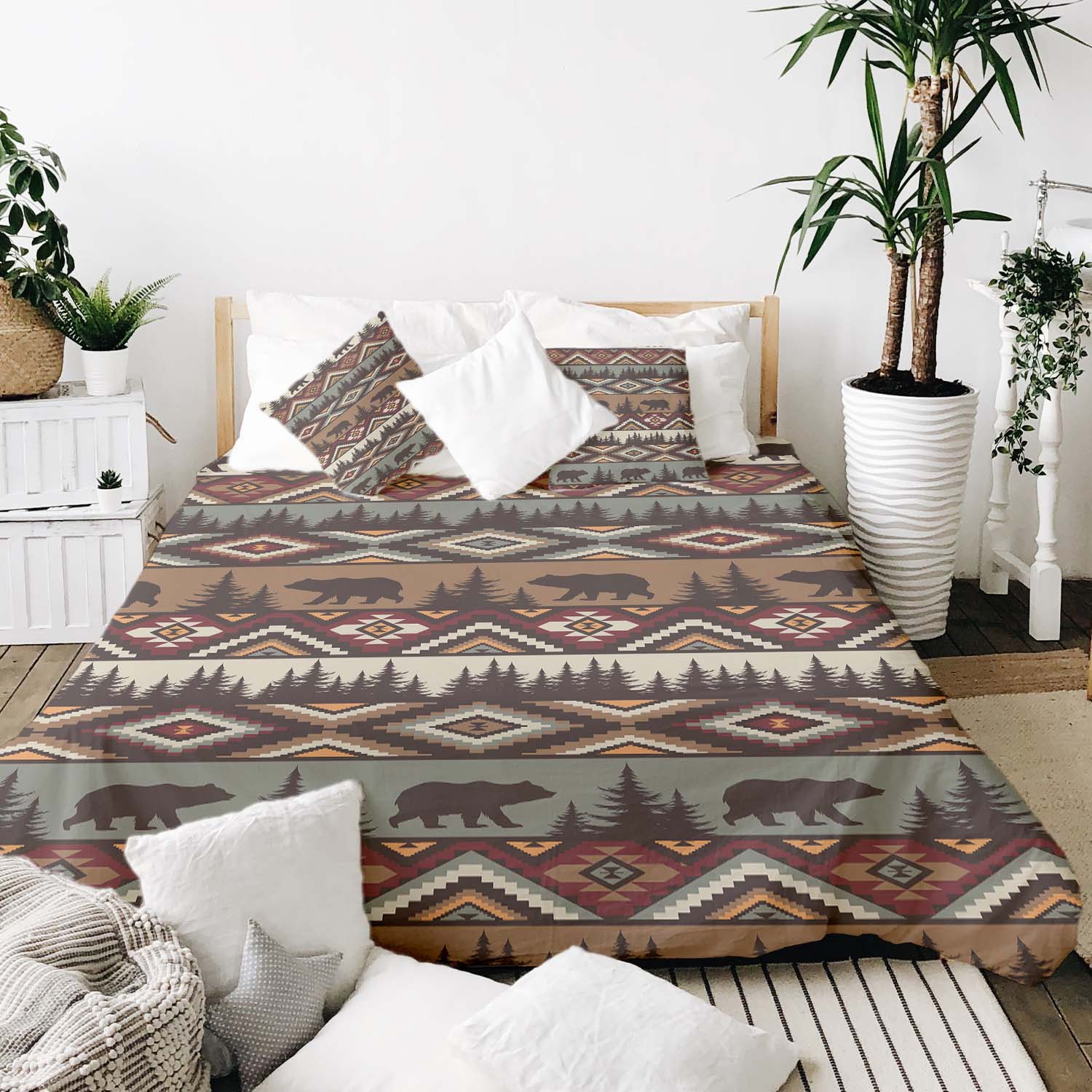 Therapiedekens Beddengoed Set Bruin Noorwegen